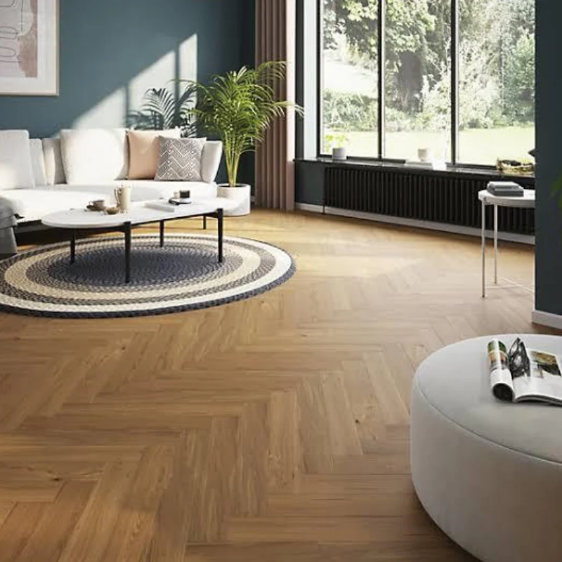 Herringbone Flooring Dubai adding timeless character to contemporary living spaces