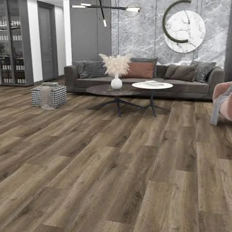 Buy Oak Dark SPC Flooring for elegant rooms, combining deep tones with a bold finish and refined appeal
