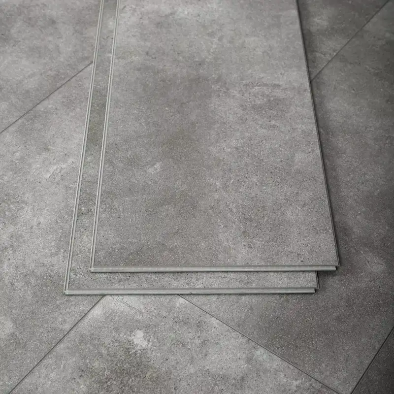 Shop Concrete Effect PVC Flooring for urban interiors, featuring a sleek finish and modern industrial character