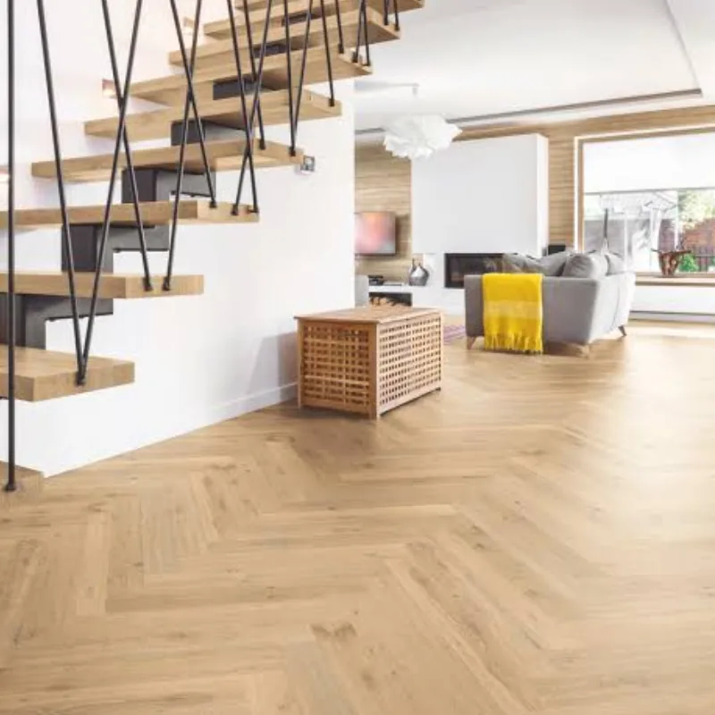 Shop Rust Oak Herringbone flooring with rich tones, natural grain, and a stylish finish for interiors